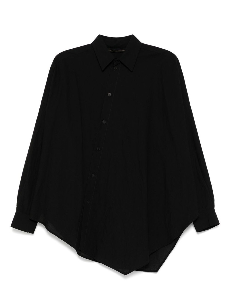 asymmetric cotton shirt 1