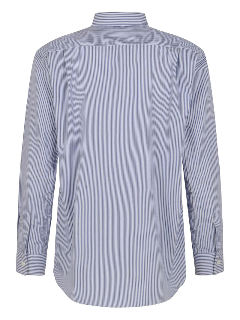 Comme Des Garçons striped cotton shirt outlook