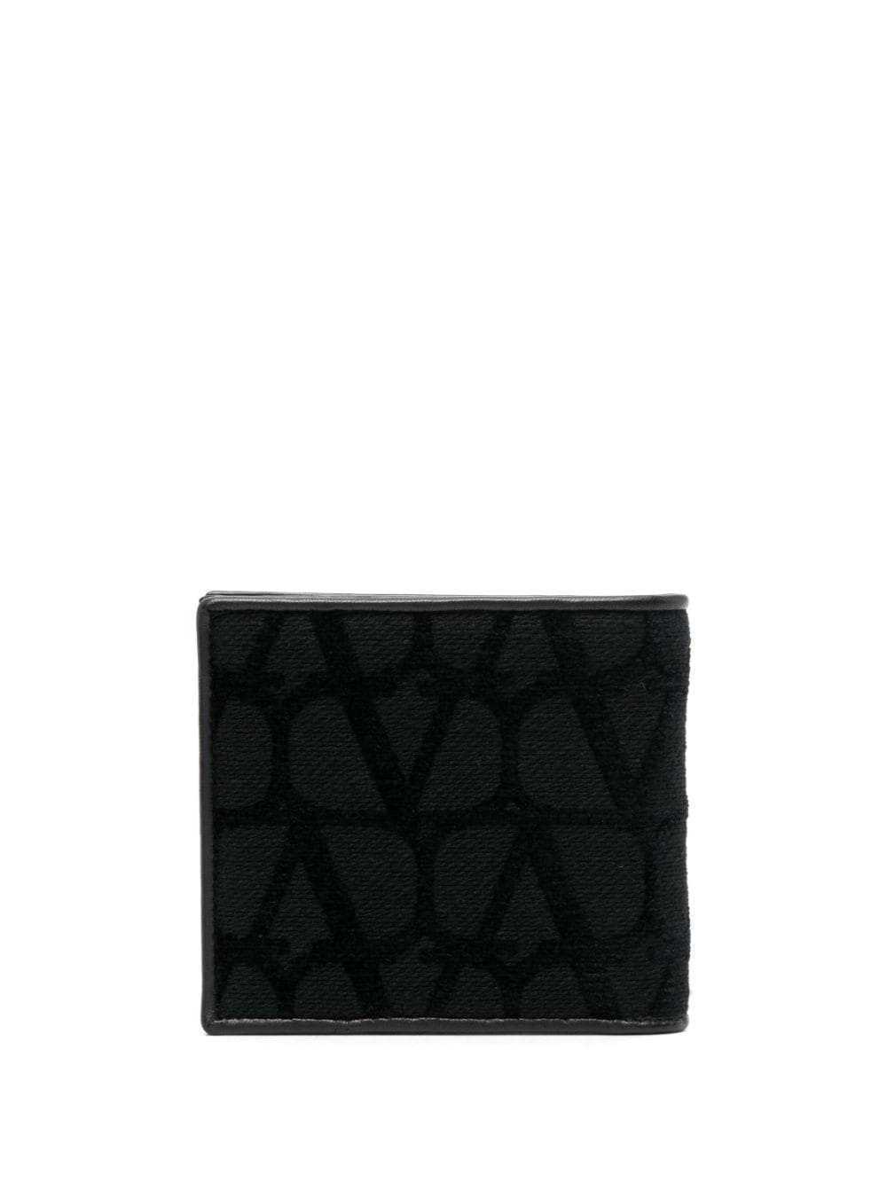 Valentino Garavani Men's Toile Iconographe Bifold Wallet