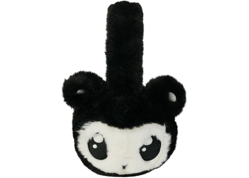PALACE Palace Kawaii Plush Ear Warmer Black outlook