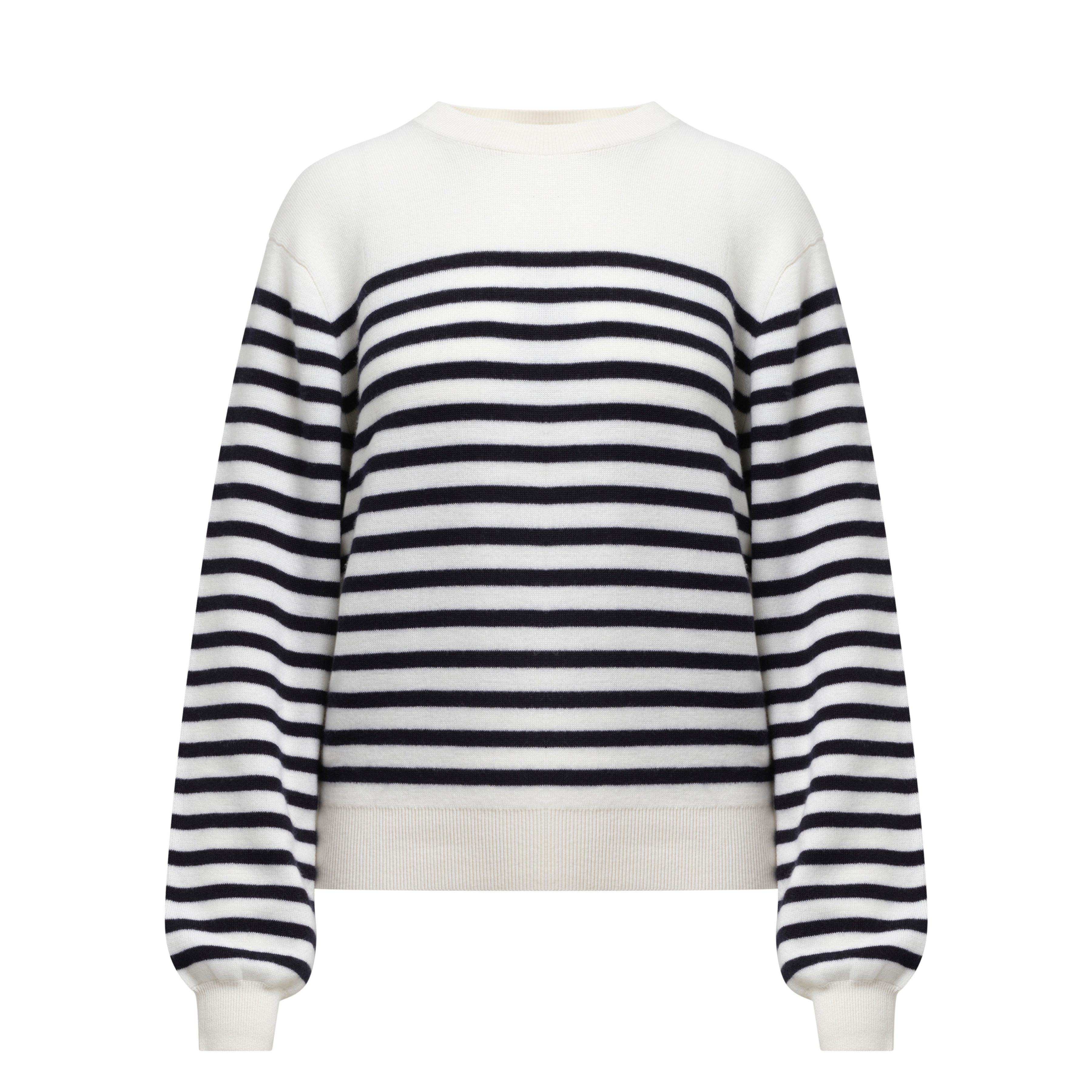 Viola Sweater in Glaze/Midnight Navy - 2