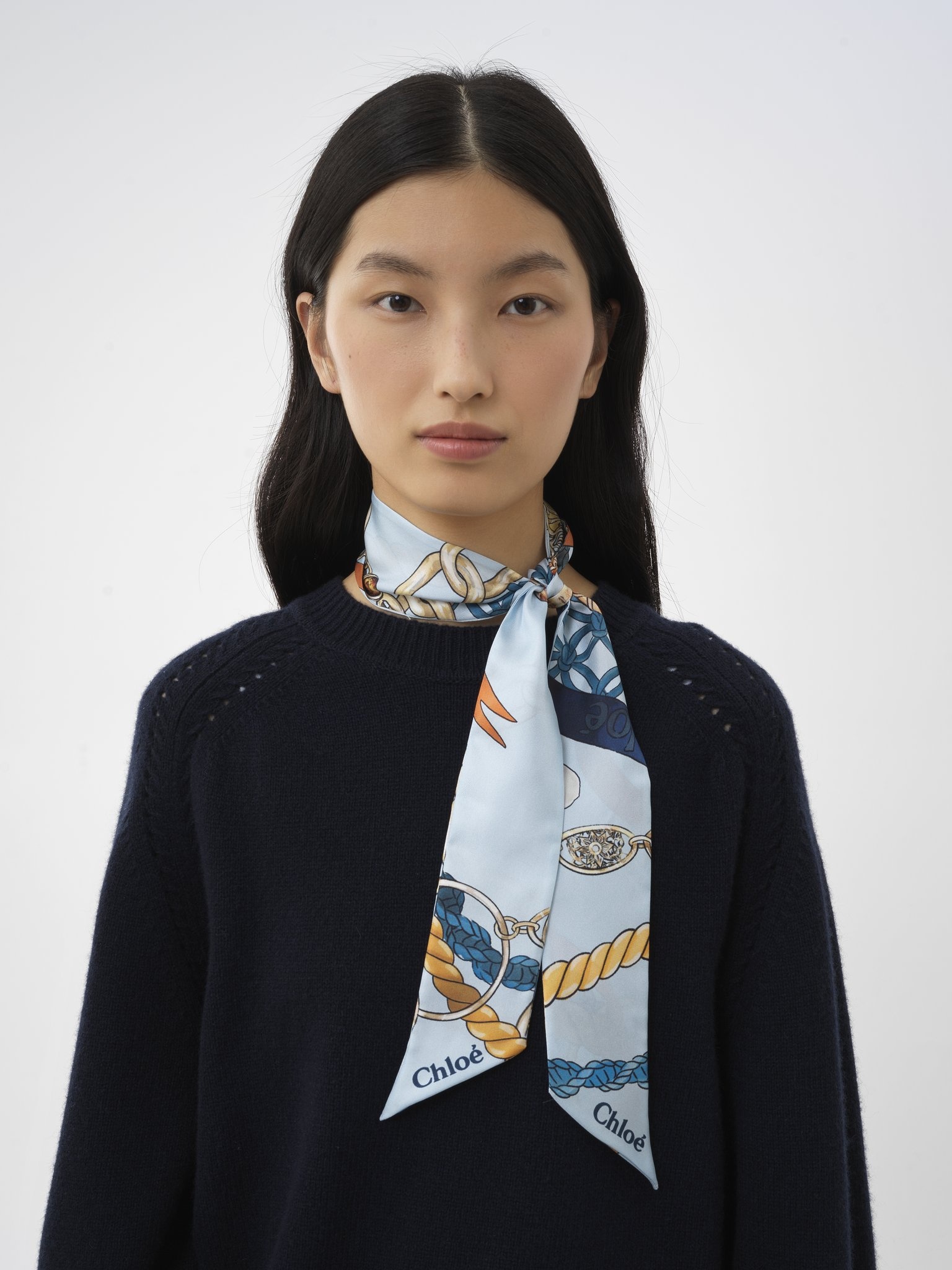 SIGNATURE BANDEAU SCARF - 2