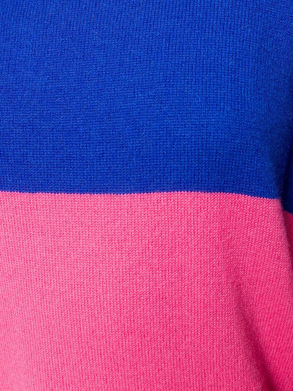 colour-block cashmere jumper - 5