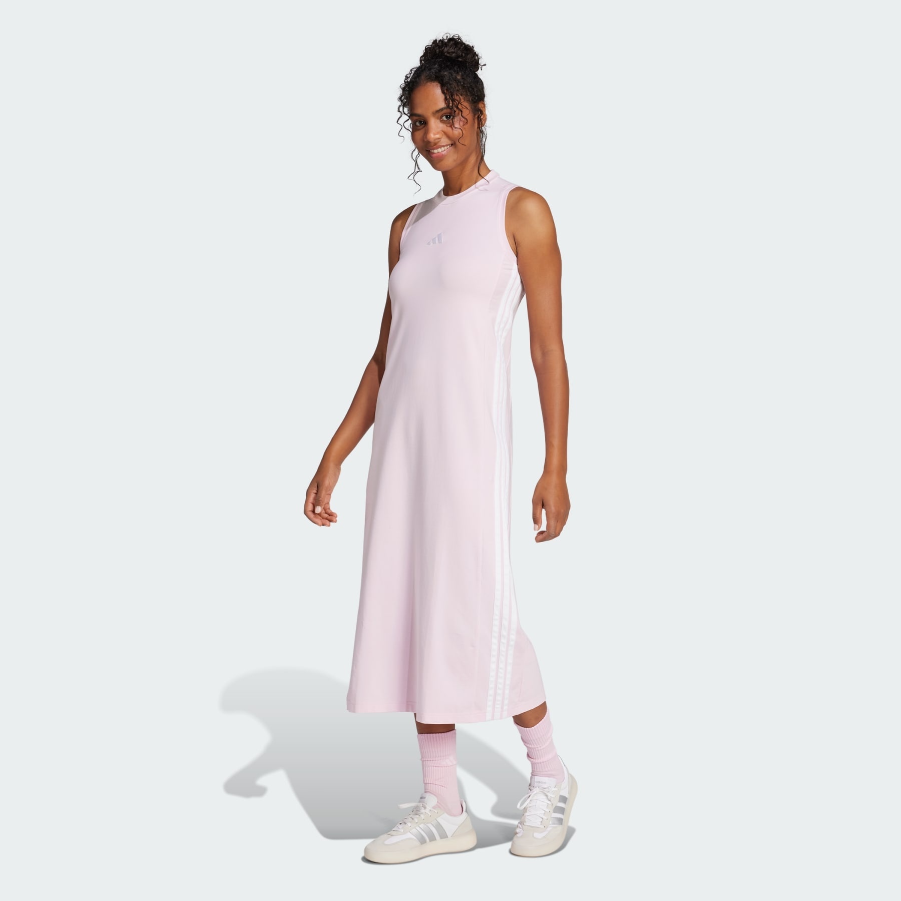 Essentials 3-Stripes Long Racerback Dress - 2