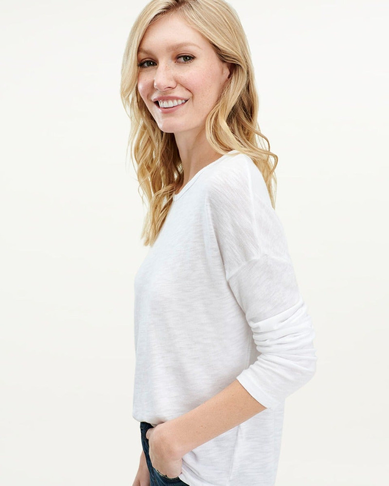Splendid Zander Slub Long Sleeve Tee outlook