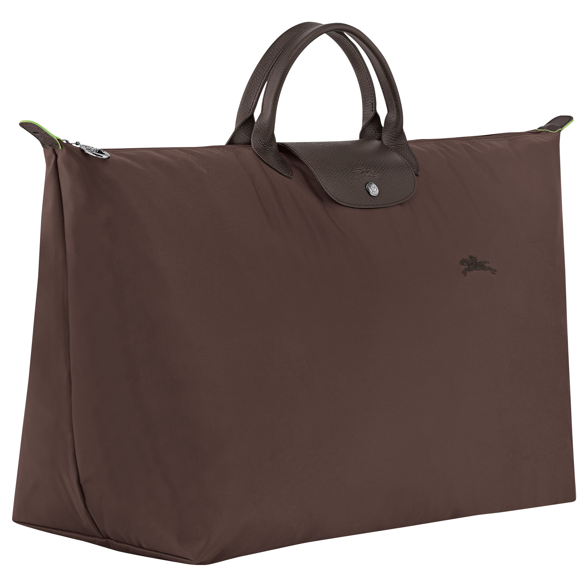 Le Pliage Green L Travel bag Mocha - Recycled canvas - 3