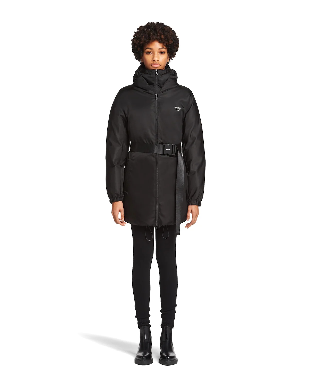 Re-Nylon Gabardine down coat - 2