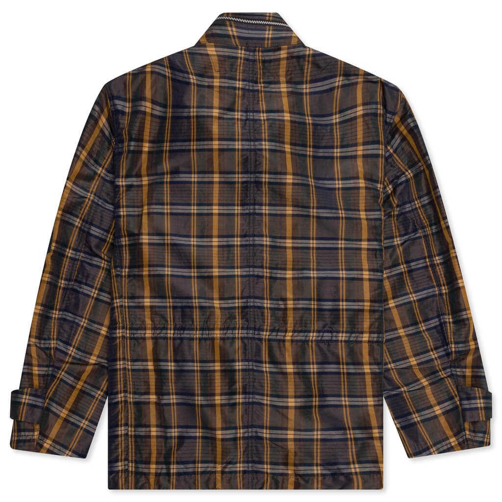 COMME DES GARCONS HOMME PLUS PLAID BLOUSON - BROWN/GREEN/YELLOW - 2