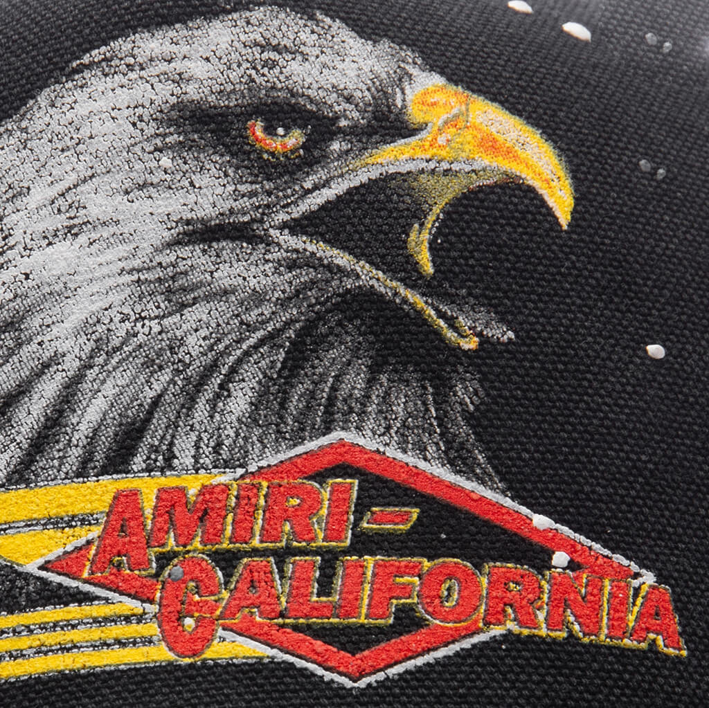 VINTAGE TRUCKER HAT - BLACK - 4
