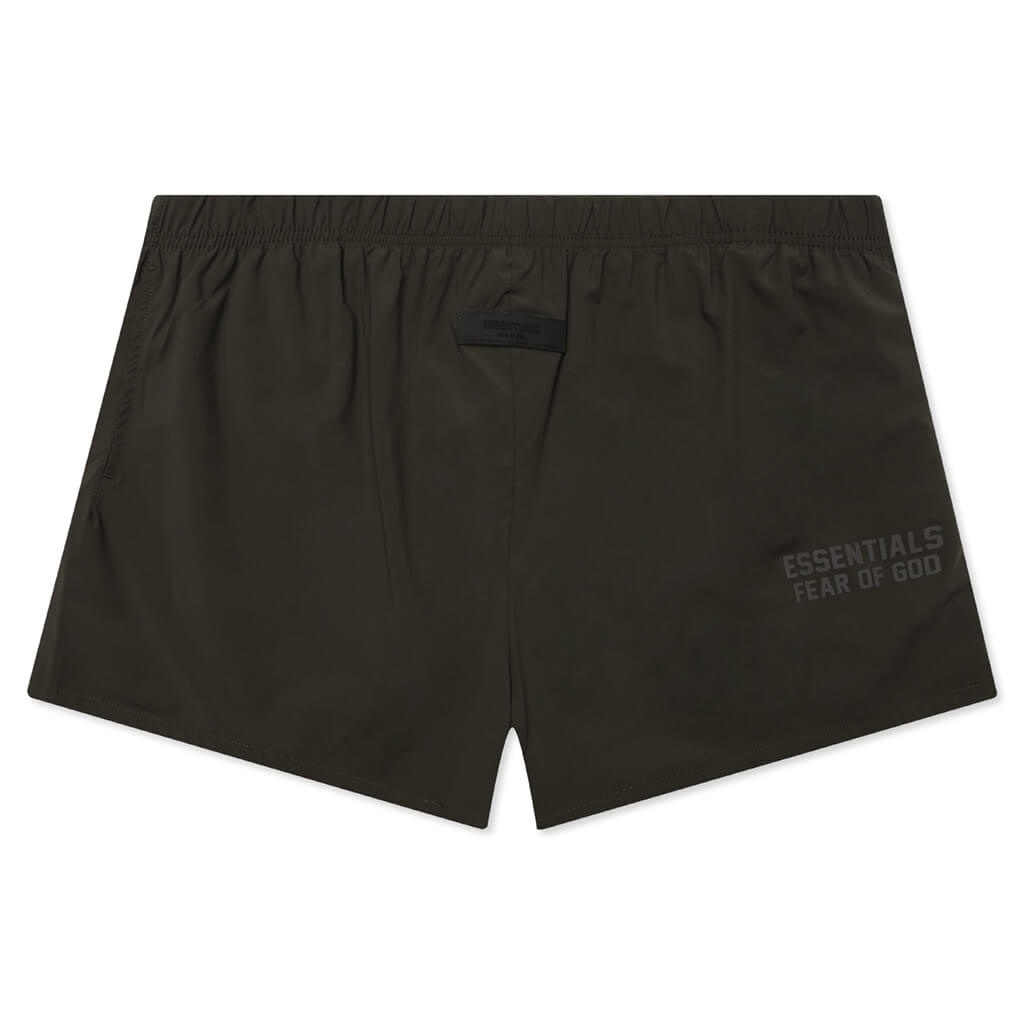 WOMEN'S RUNNING SHORT - OFF BLACK - 1