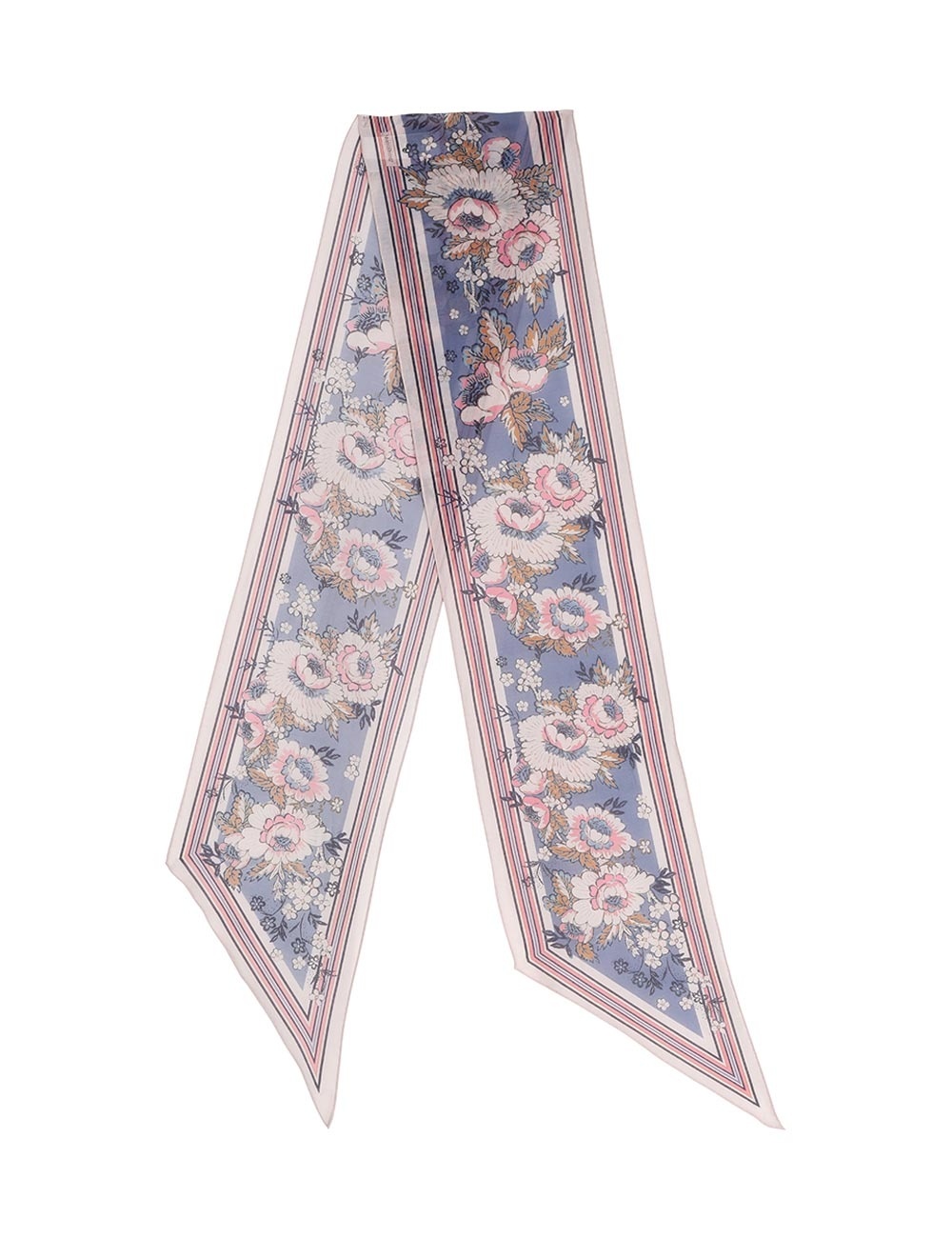 SILK COTTON NECK SCARF - 3