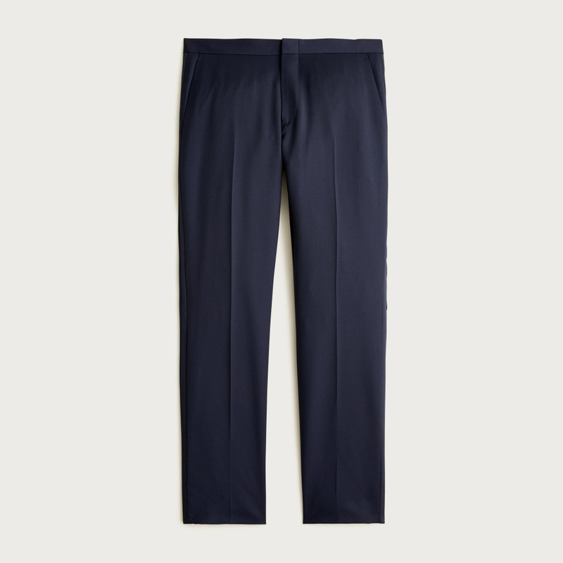 Ludlow Slim-fit tuxedo pant in Italian wool 1