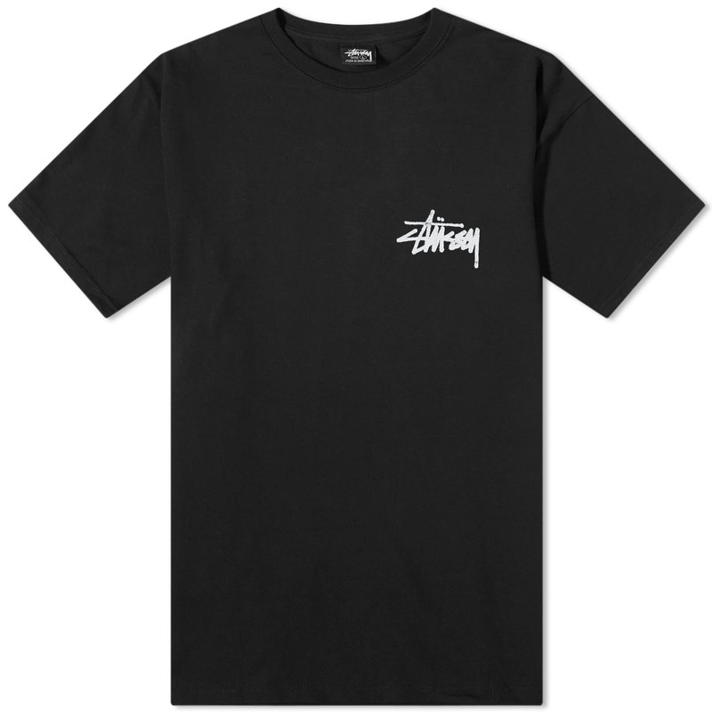 Stussy Old Phone Pigment Dyed T-Shirt - 1