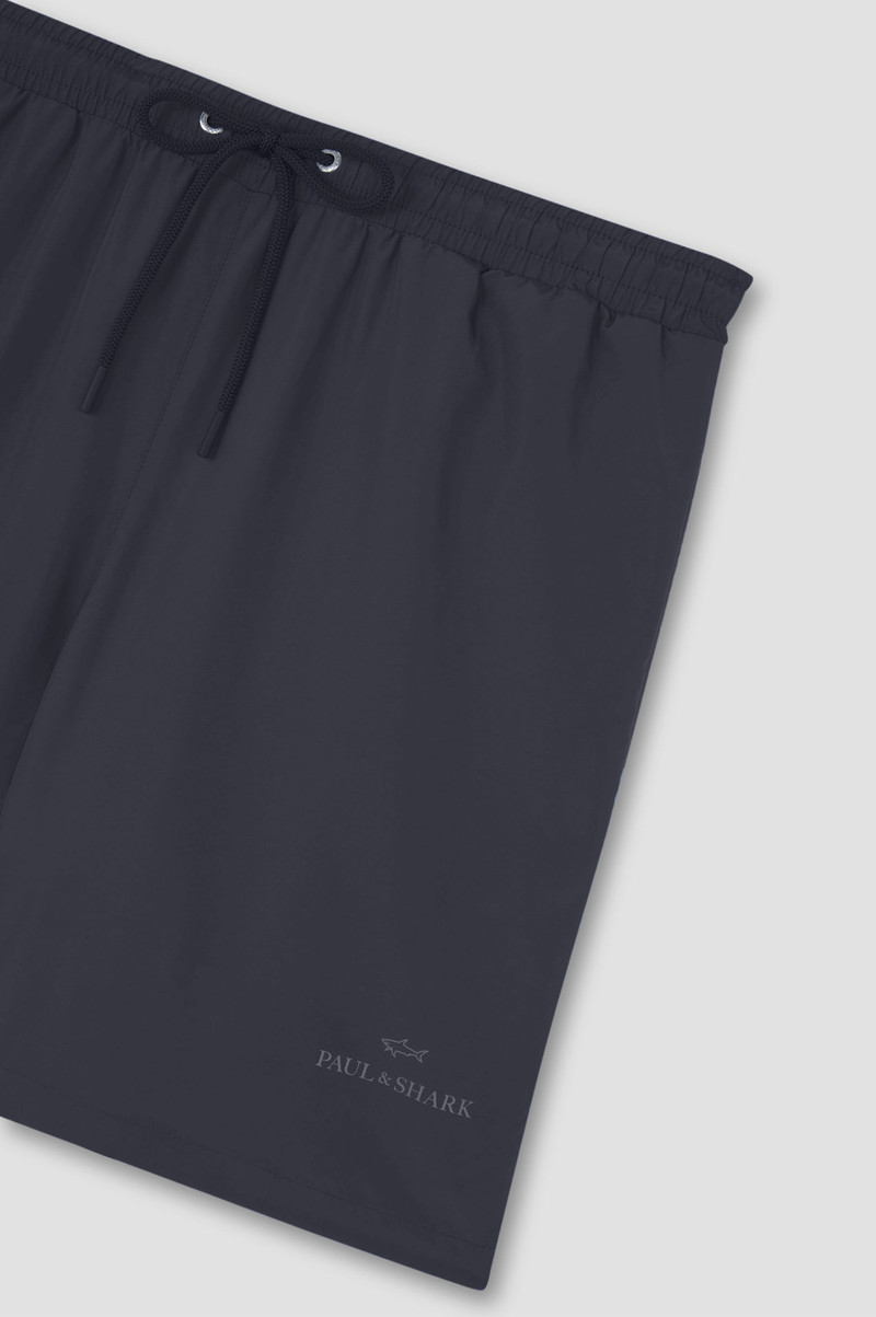 SWIM SHORTS WITH REFLECTIVE LOGO PRINT 5