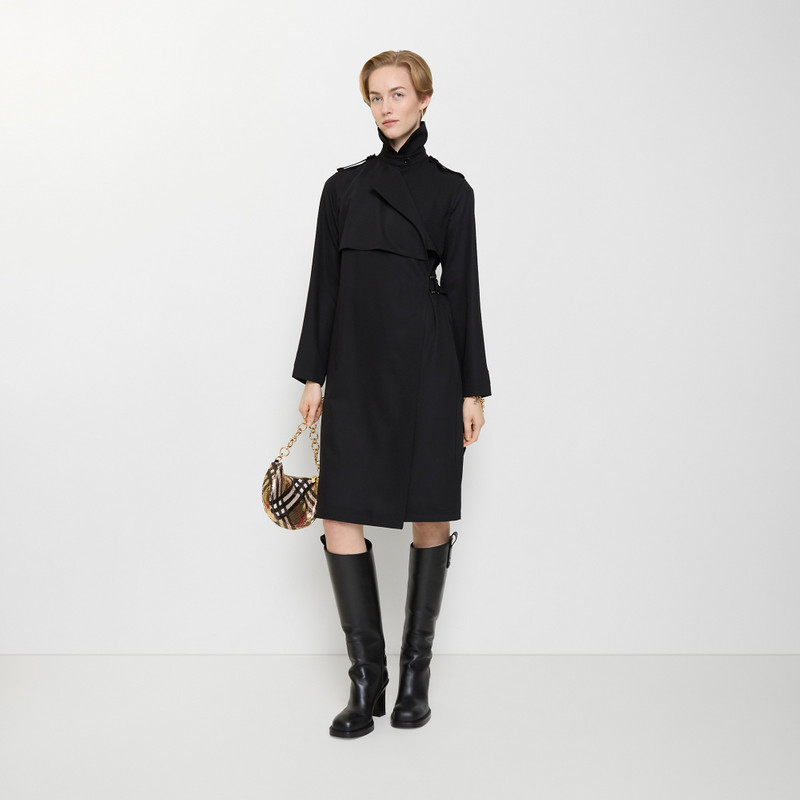 Burberry Wool Trench Dress outlook
