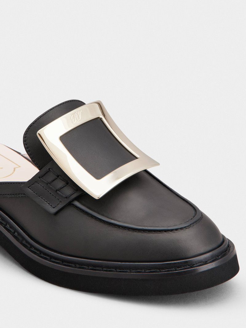 Viv' Rangers Mules in leather 3
