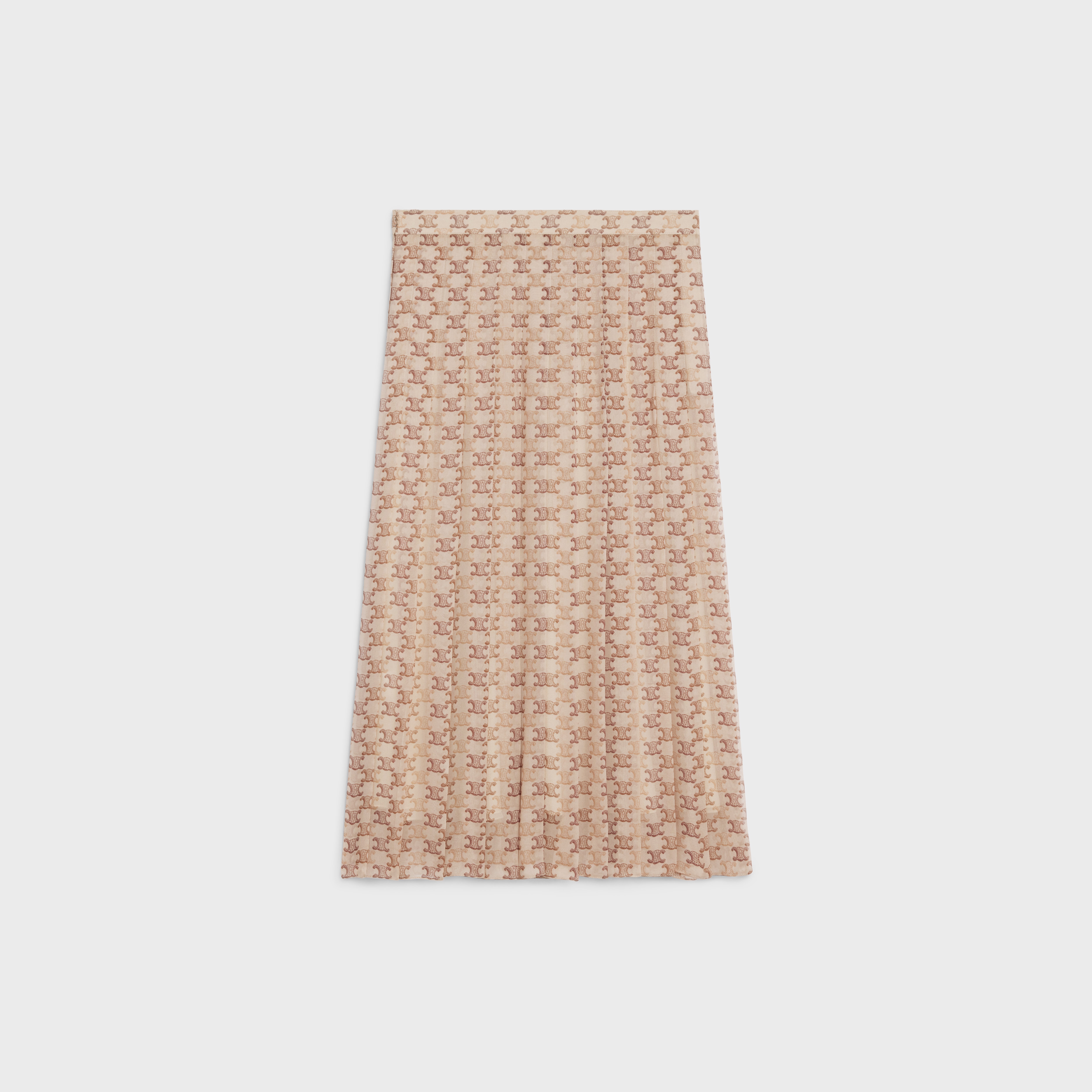 PAJAMA SKIRT IN SILK GEORGETTE - 2