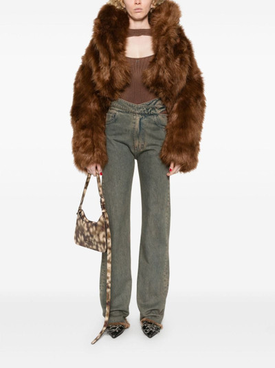 entire studios Vicinity faux-fur jacket outlook