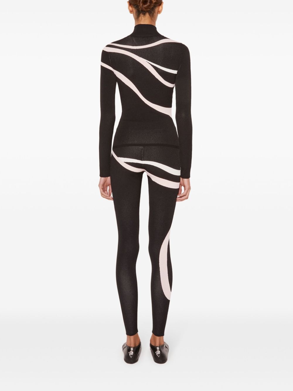 Marmo-jacquard top - 4