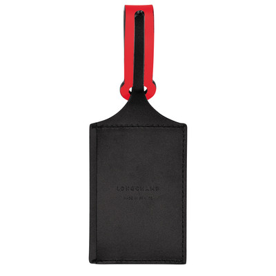 Longchamp LGP Travel Luggage tag Red - Leather outlook