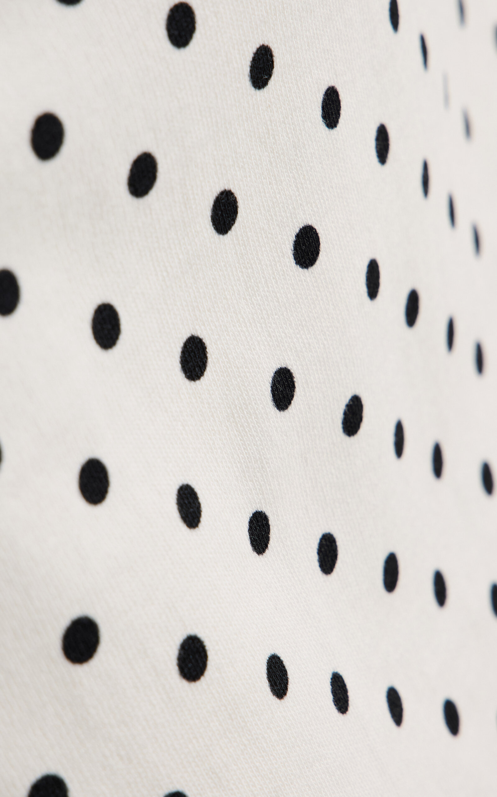 Exclusive Bea Polka-Dot Cotton Mini Skirt black/white - 5