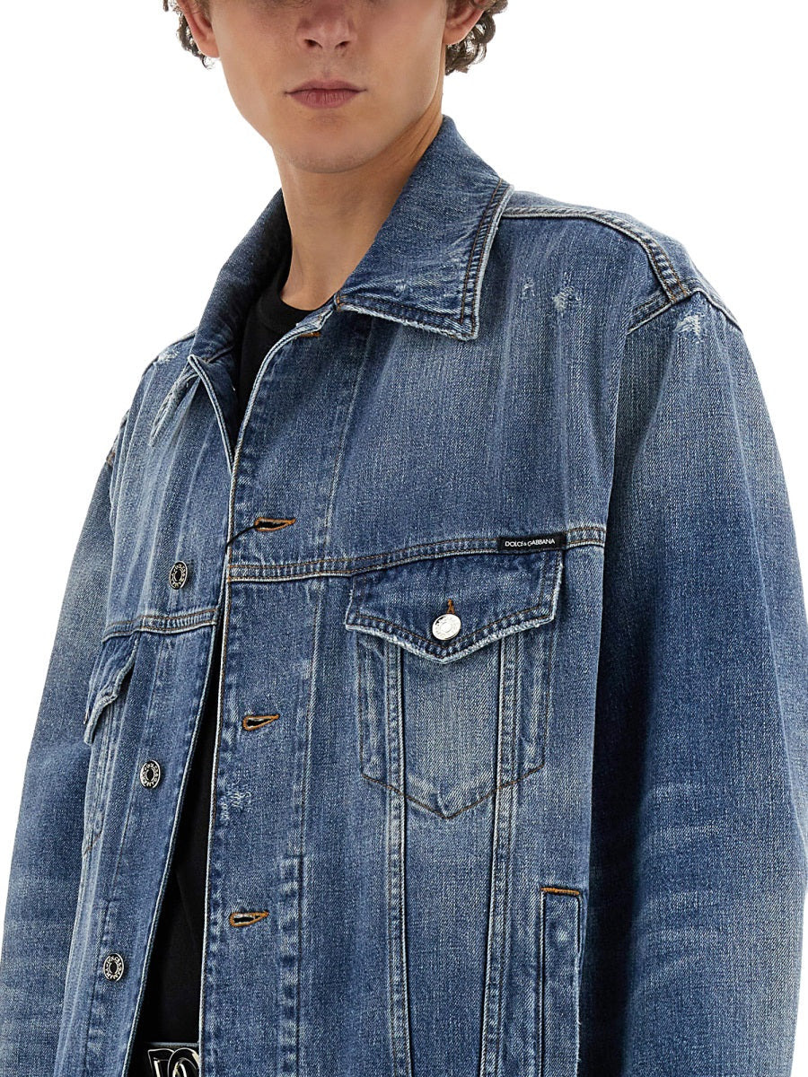 Dolce & Gabbana Men Denim Shirt - 4