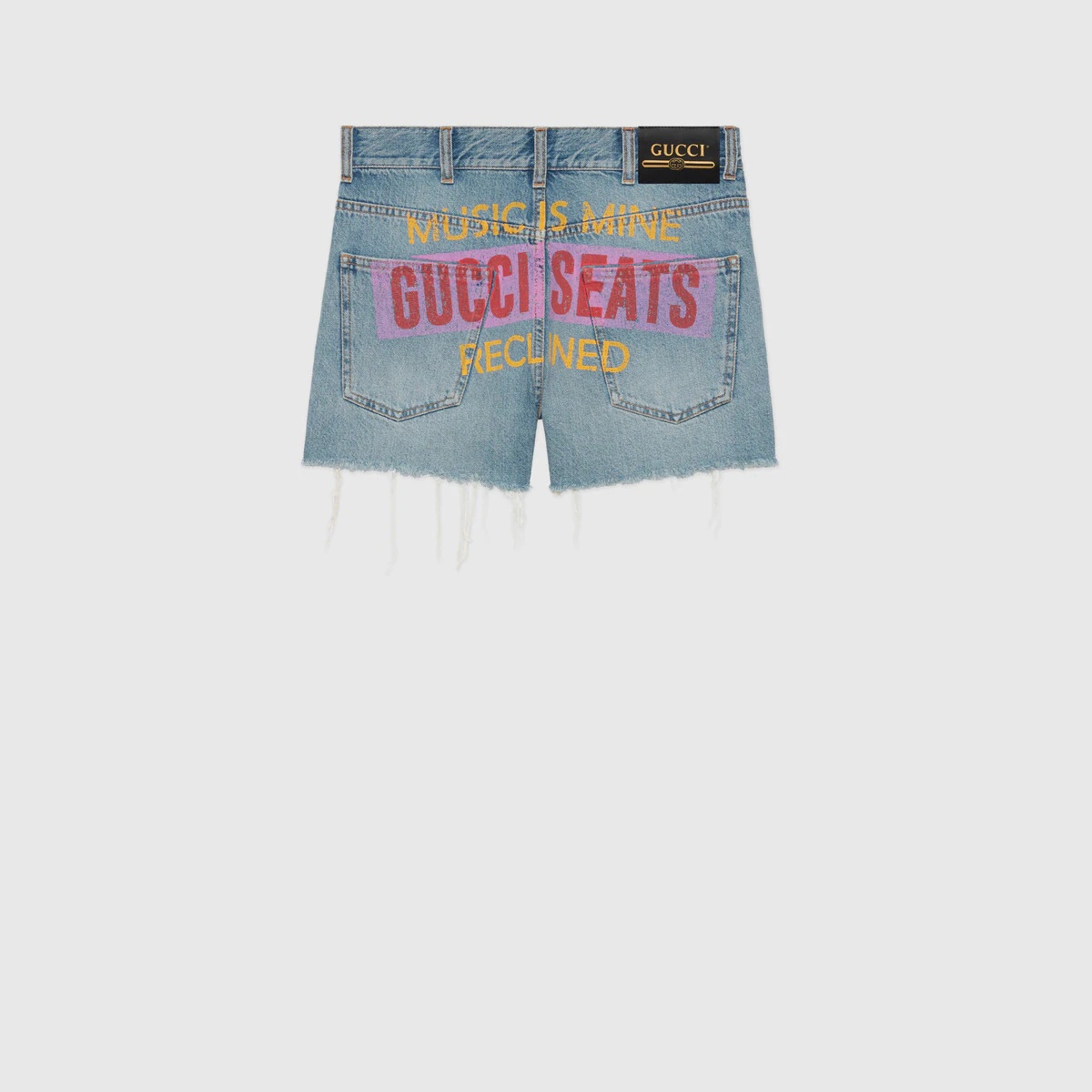Gucci 100 denim shorts - 7