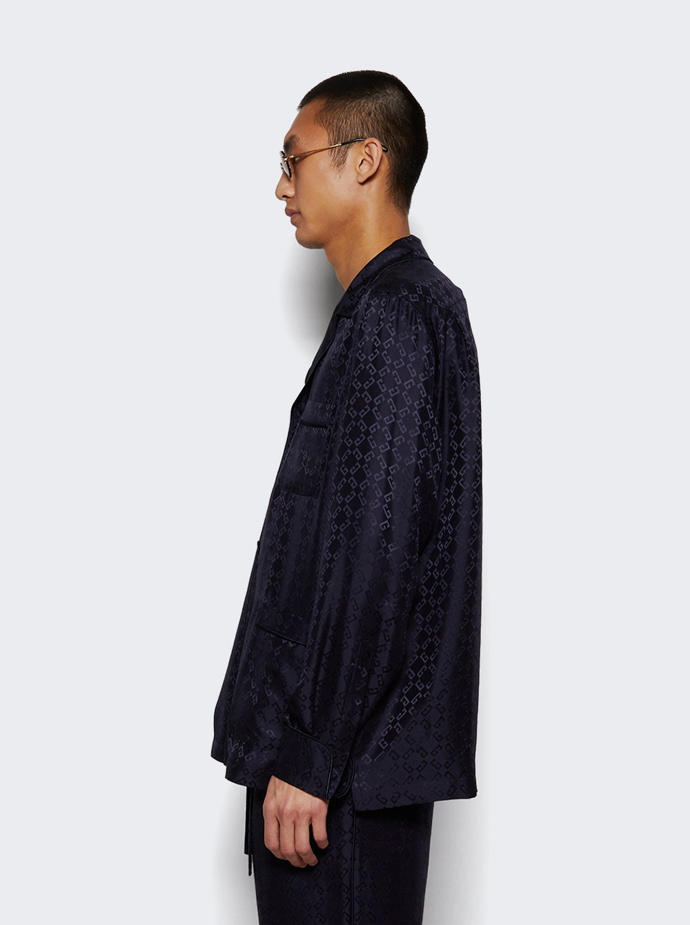 Pyjama Shirt Dark Blue - 3
