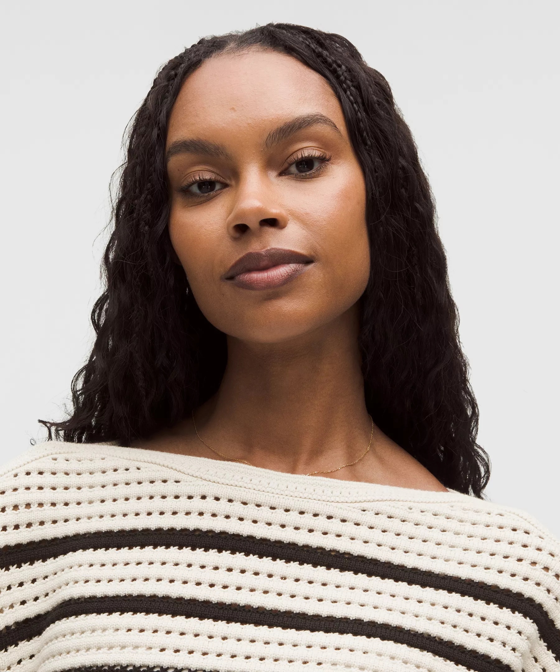 Cotton Crochet Pullover - 4
