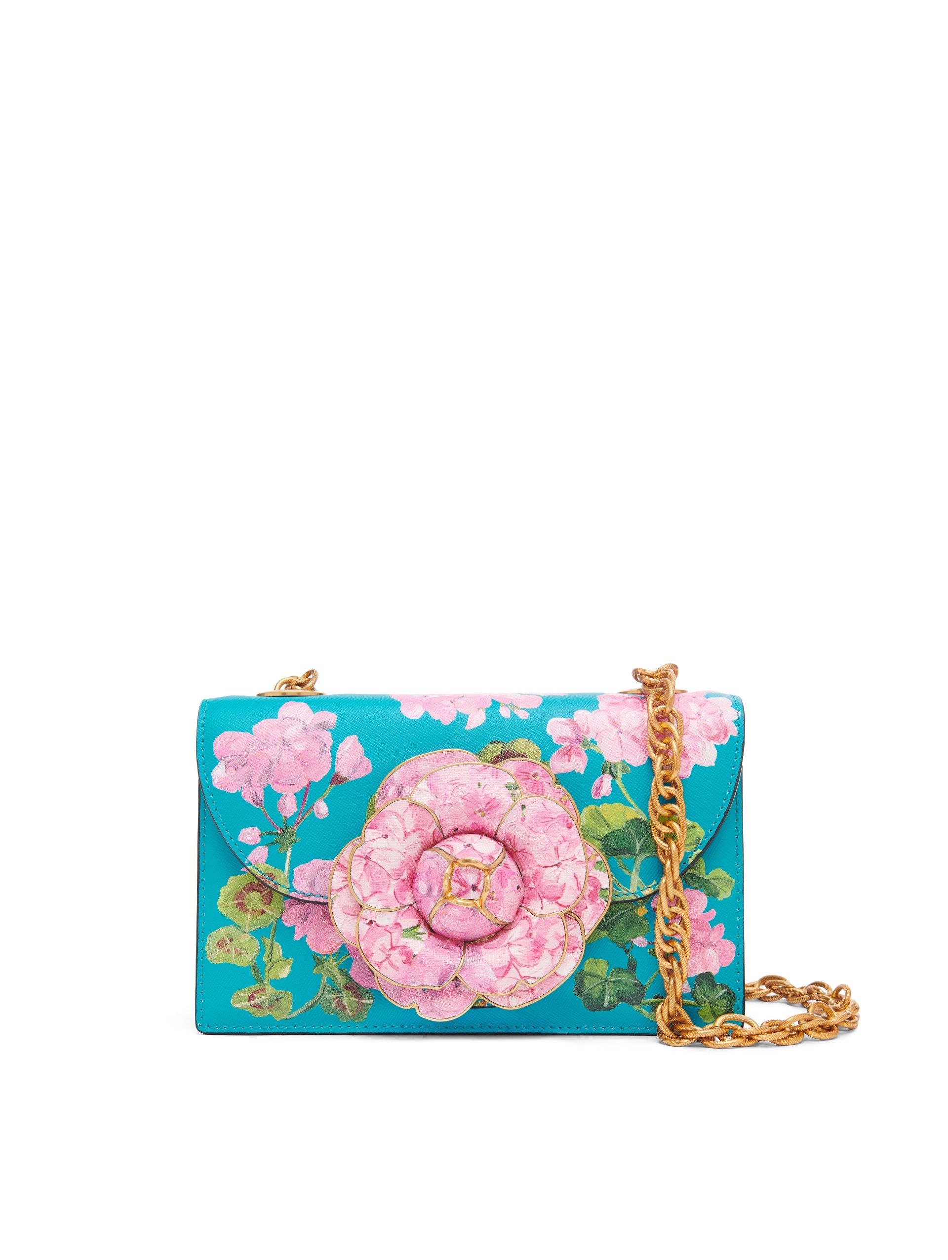 GERANIUM PRINTED TRO BAG - 1