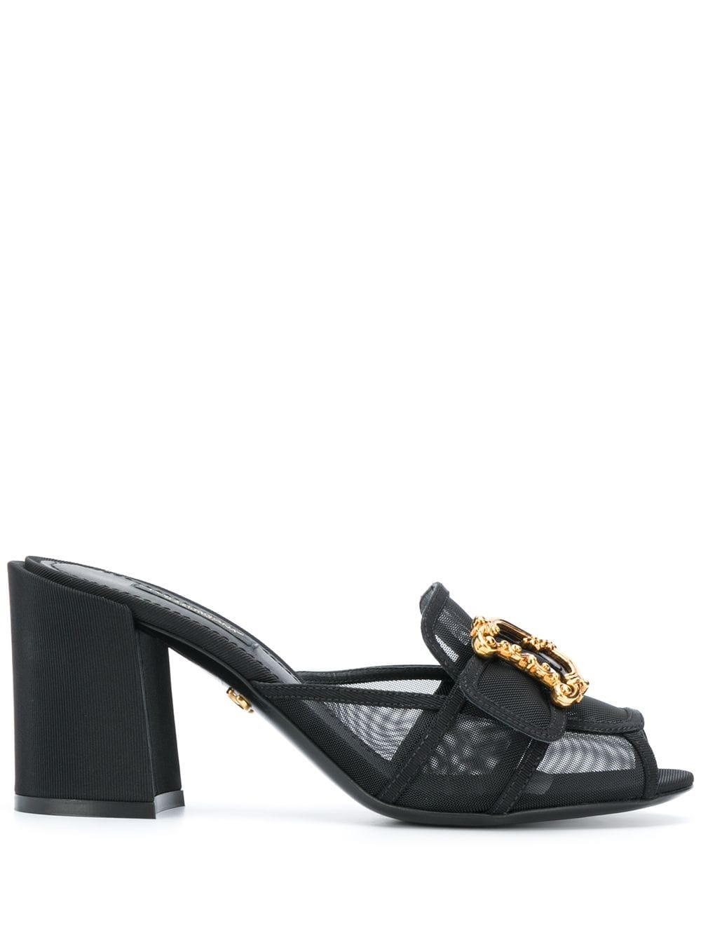 75mm Keira Baroque logo mesh sandals - 1