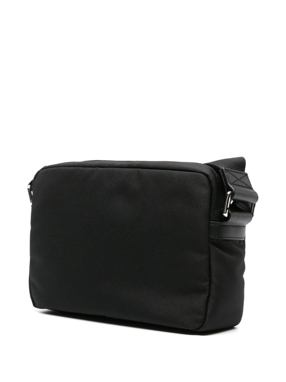 logo-embossed messenger bag - 3