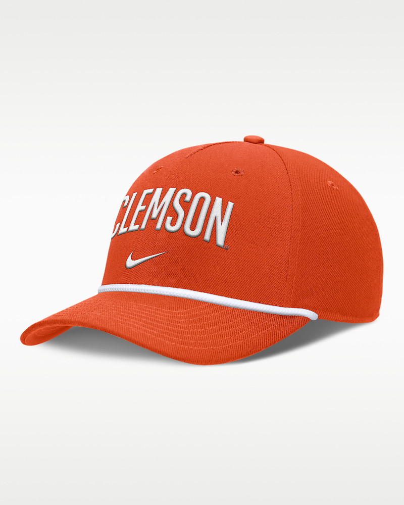 Clemson Primetime Rise Campus Men's Nike College Adjustable Hat 1
