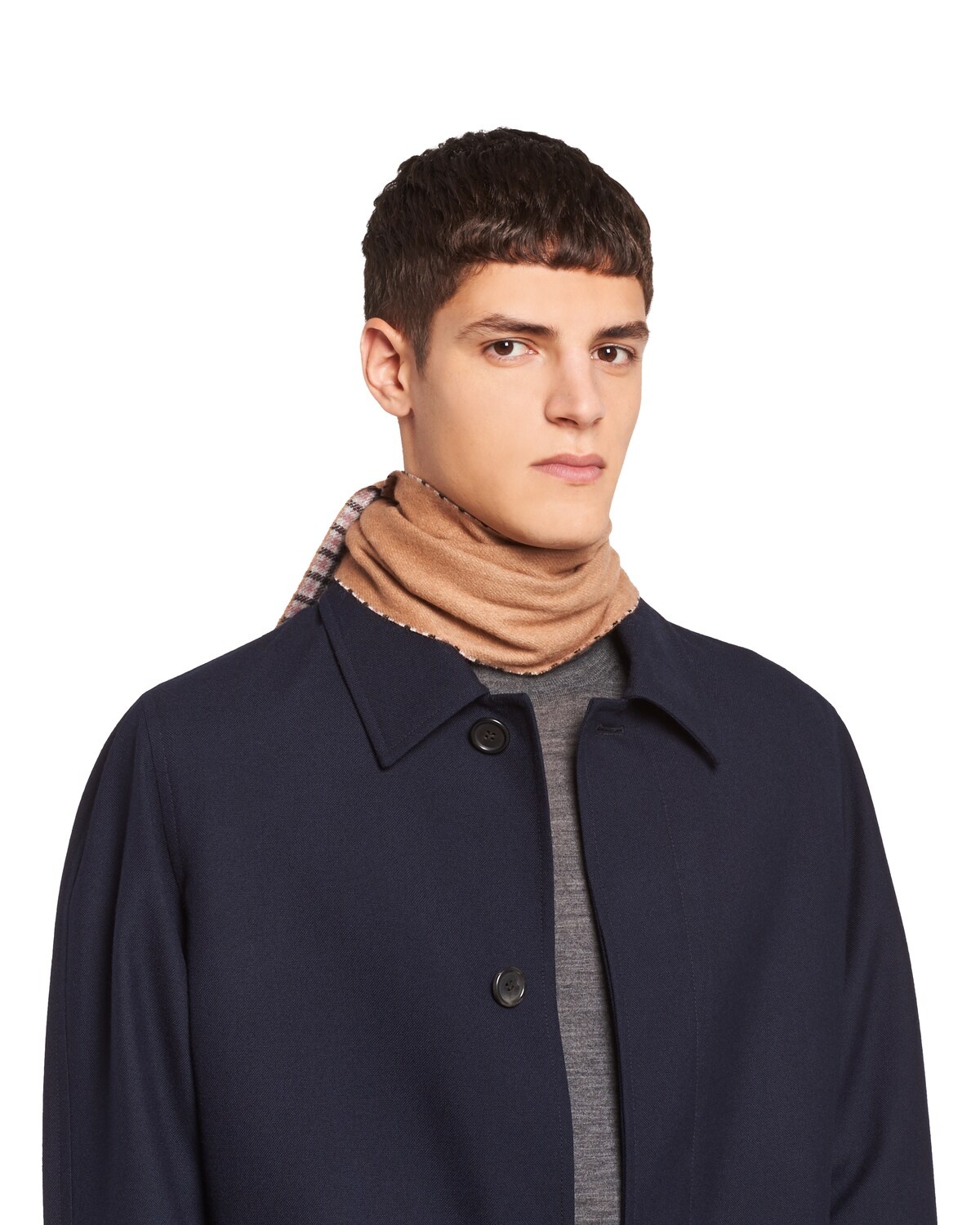 Double cashmere scarf - 2