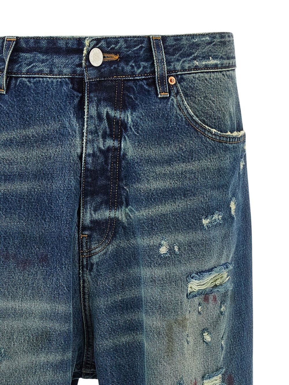 cotton baggy jeans - 3