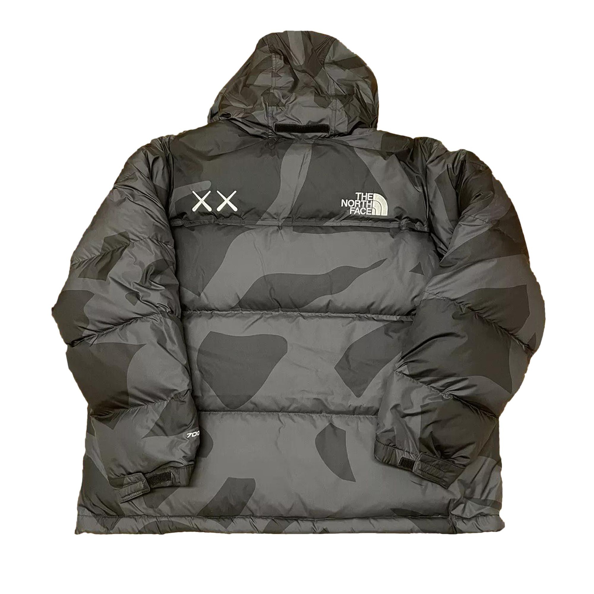 The North Face The North face x kaws retro 1996 Nuptse jacket black/white 'Black' - 2