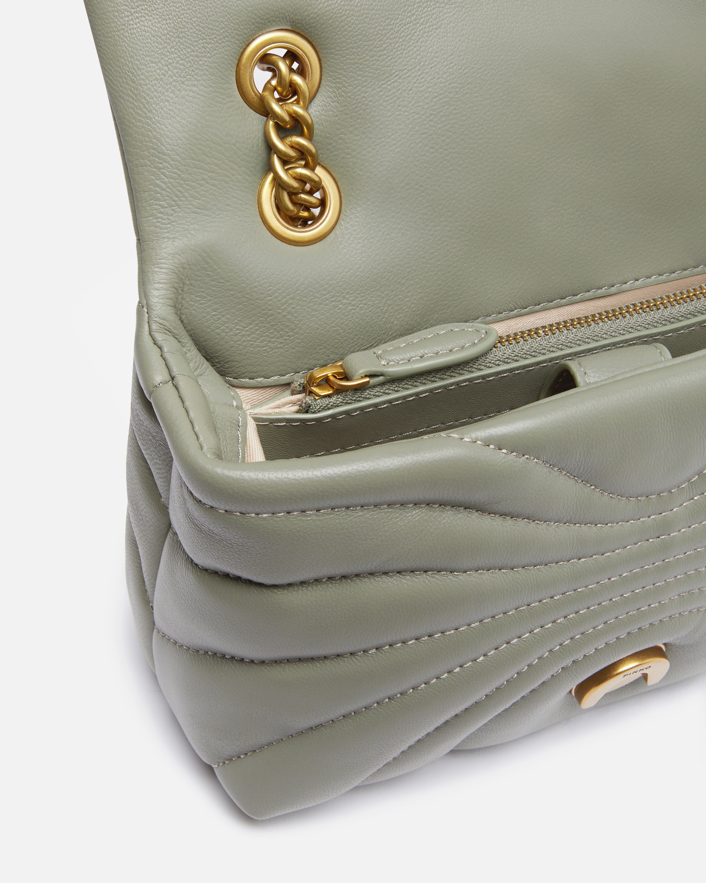 LOVE BAG PUFF BUTTERFLY MINI NAPPA LEATHER CROSSBODY BAG - 4