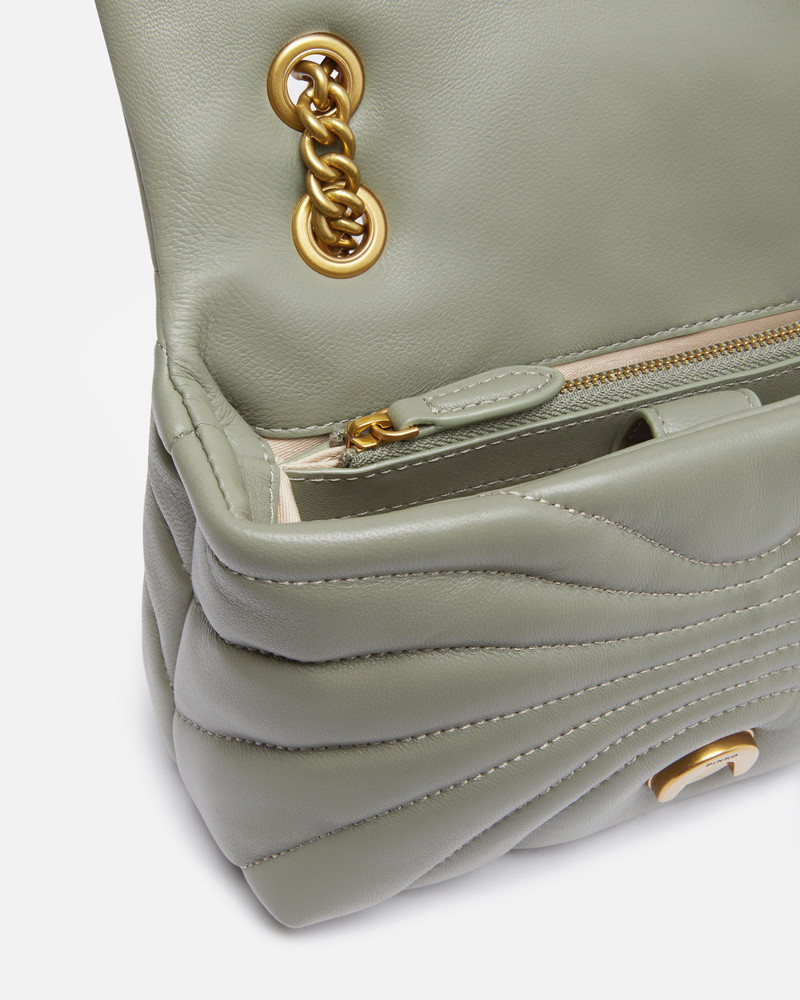 LOVE BAG PUFF BUTTERFLY MINI NAPPA LEATHER CROSSBODY BAG 4