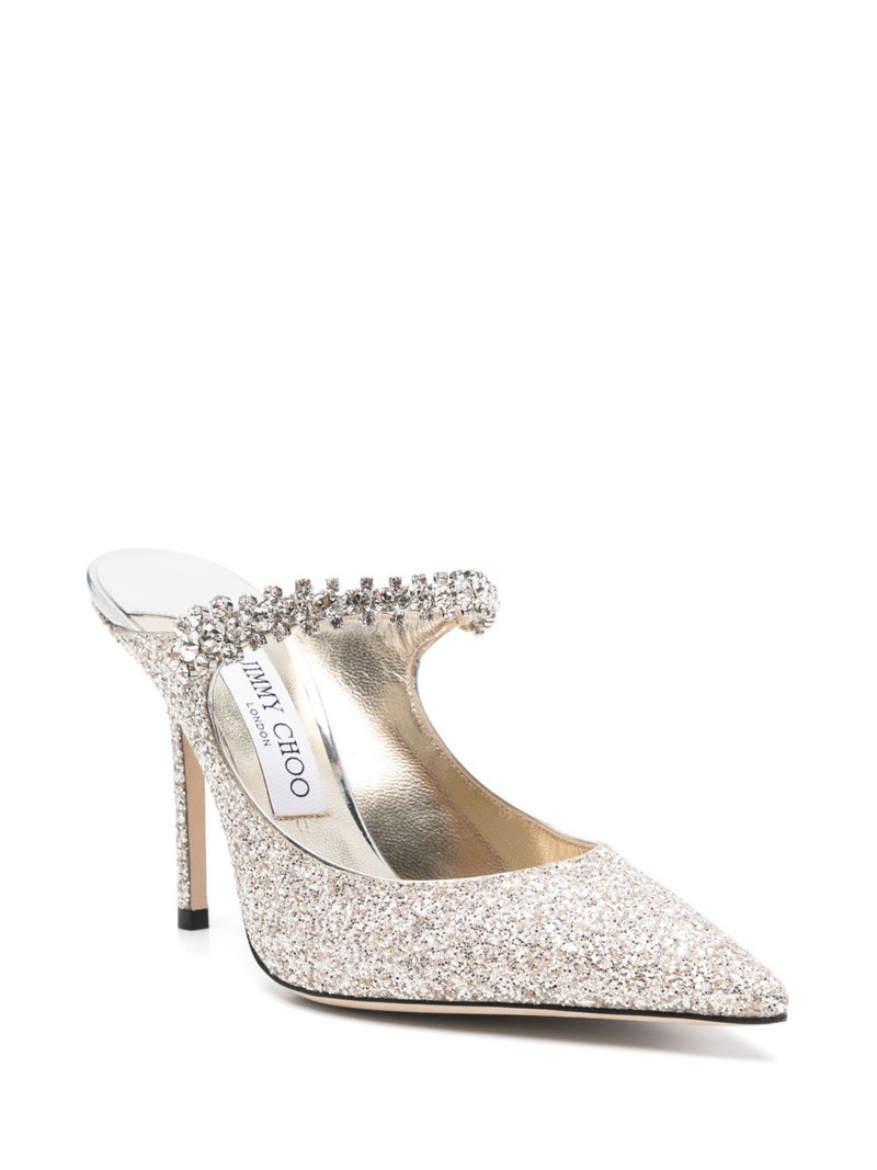 JIMMY CHOO 100mm Bing mules outlook