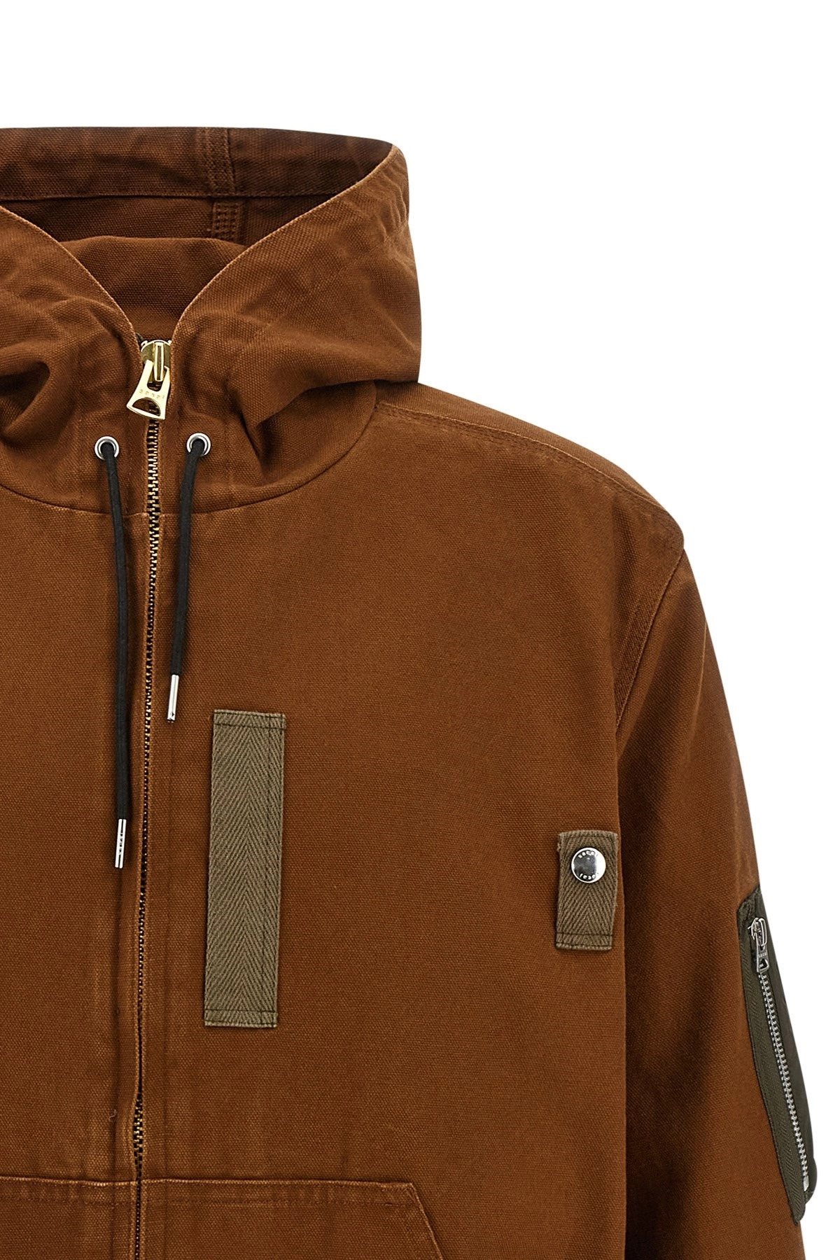 Sacai x Carhartt Wip capsule hooded bomber jacket - 3