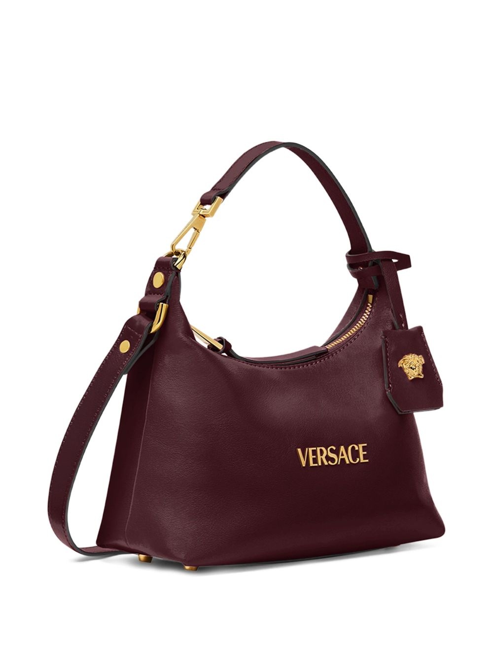 logo-lettering shoulder bag - 3