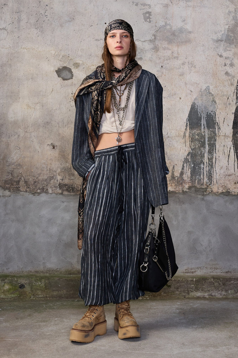R13 GATHERED HEM T outlook