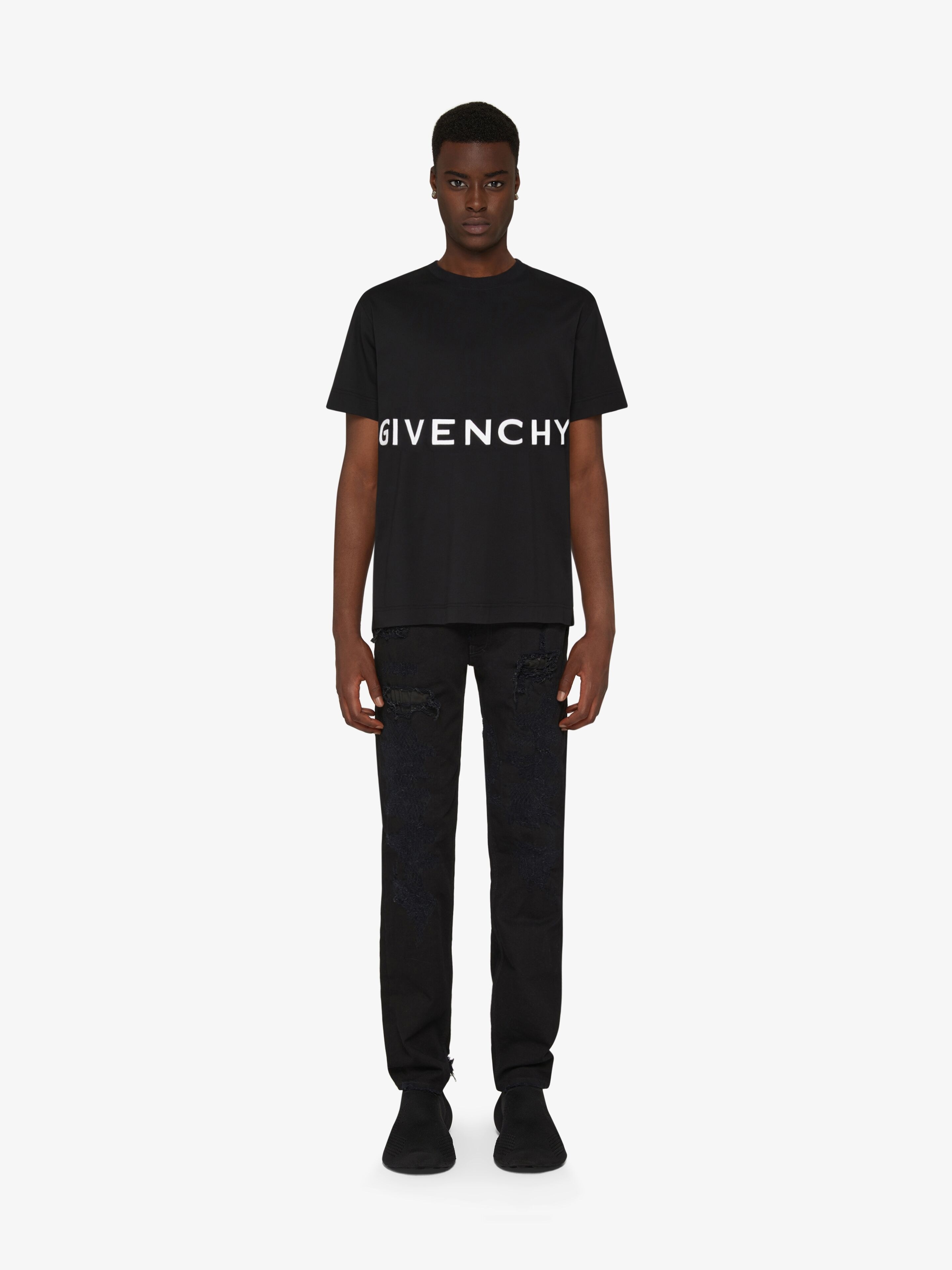 GIVENCHY 4G OVERSIZED T-SHIRT IN COTTON - 2