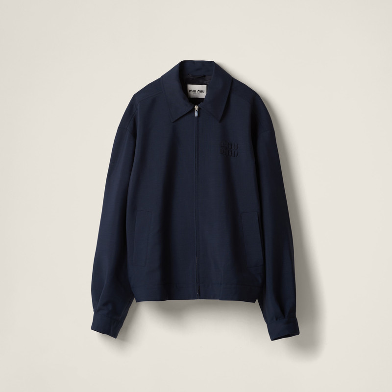 Mohair blouson 재킷 - 1