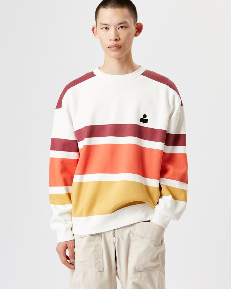 MEYOAN STRIPED LOGO SWEATSHIRT - 4