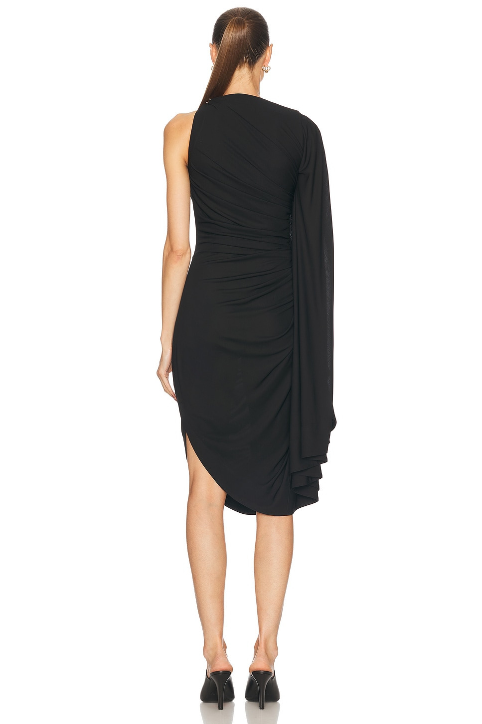 Ruched Midi Dress - 4