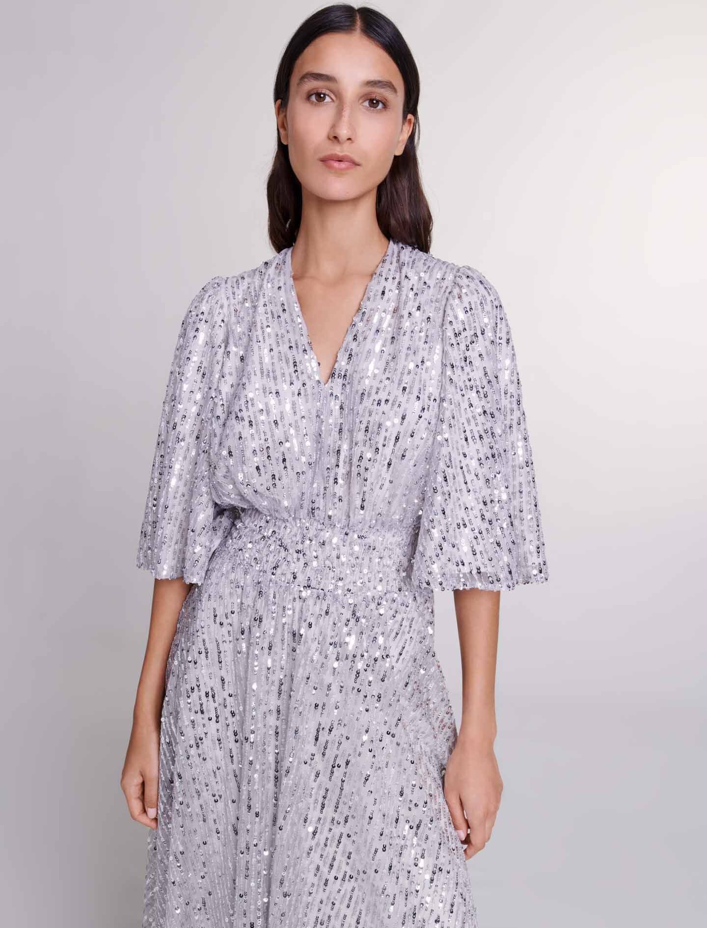 Sequin maxi dress - 5