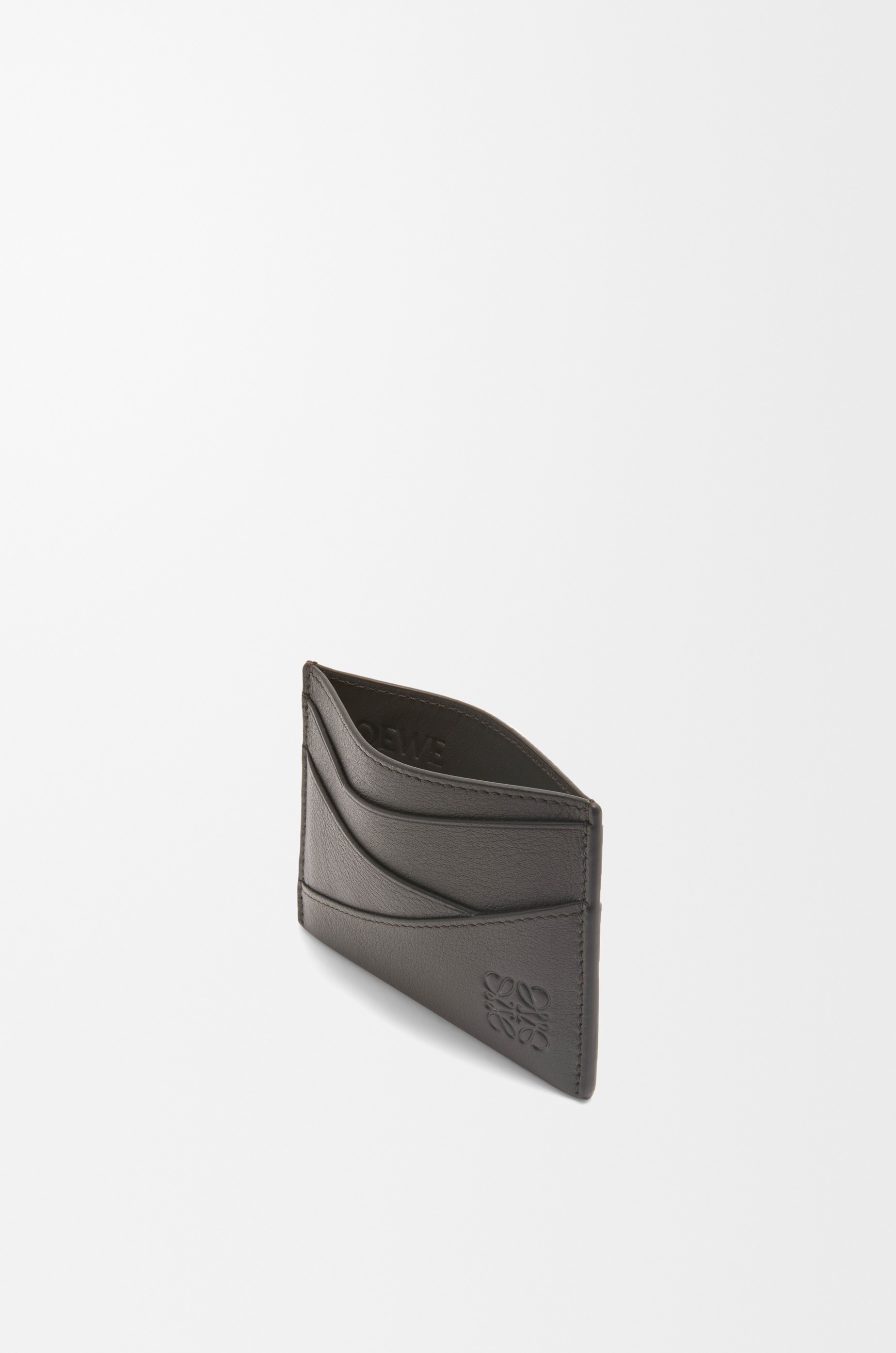 Puzzle plain cardholder in classic calfskin - 2