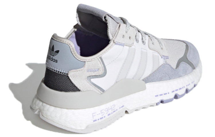 (WMNS) adidas originals Nite Jogger 'Gray White Light Purple' H03250 - 4