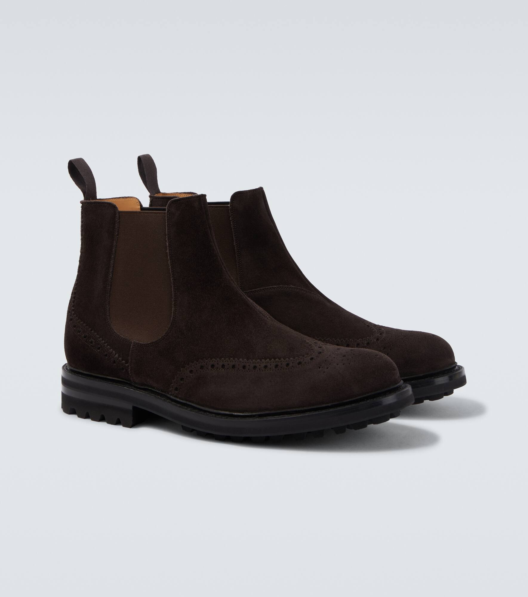 McEntyre LW suede Chelsea boots - 5